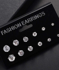 Stunning Cubic Zirconia Wonderful Stud Earrings For Women